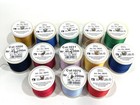 13 Spools Madeira Thread Germany Rayon 200 M Variety Colors Machine Embroidery