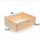 Beekeeping Beehive Box  10 Frame Medium Assembled Honey Bee Super Or Brood Box