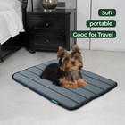 Dog Crate Pad  Dog Foam Crate Mat Kennel Pad  Washable Water-resistant Pet Be   