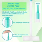 Insertion Stand  Lens Applicator Tool - Stable Square Stand And Acrylic Tube 
