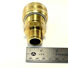 Foster 6 Series Brass Quick Coupler 3 4 Body 3 4 Npt Air Hose And Water Fittings