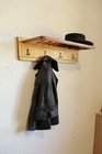 True Vintage Rudi Voelkel Dresden 60s Wall Coat Rack Coat Rack Hat Shelf 2