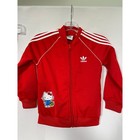 Hello Kitty Adidas Red White Activewear Tracksuit Set Girl Toddler 3t