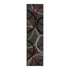 Rugshop Kitchen Rugs Runner 2x7 Modern Abstract Circles Design Hallway Carpet