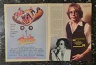 Blondie August 1980 Calendar 16  X 11  Creem Folded Roadie Ad Nm
