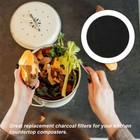 6 12pack Compost Bin Charcoal Filters Round Compost Bucket 6 7 Inches 10mm Thick