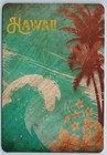 Lot Of 4 Hawaii Vintage Style Art Postcards 2020s 4x6 Chrome Iac