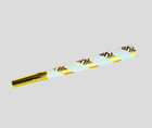 Shine Papers White King Size 24k Gold Stamped Paper Cones Rolling Papers 8 Pack