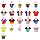 Mickey Head Shape Theme Individual Pin Disney World Park Trading Pins Brand New