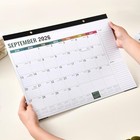 Desk Calendar 2026  January 2026 - December 2026  12 Monthly Desk Pad 17  X 12 