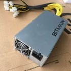 Brand New 1000w-1800w Apw7 Power Supply Psu 10x Pci-e Plugs For Antminer Mining 