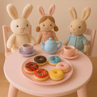 Giftexpress 6 Pcs Realistic Artificial Toy Donuts  Scented Fake Donuts  Assorted