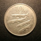 1984 Iceland 10 Kronur Coin