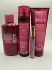 New  Fruity Musk By Bath   Body Works Mist Wash Cream Mini Edp Set 4 Pc Set