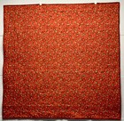 Christmas Tree Quilt Red  Green  White  46   x46   -handmade-100  Cotton - New   48 