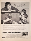 Print Ad Jerrold Tv Receptor 1959 10 5x13 Antenna Cute Kids Illustration