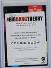 Big Bang Theory Seasons 6   7 Trading Cards Promo Card P1 Cryptozoic Sfc