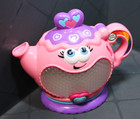 2 Leap Frog Musical Rainbow Tea Party Interactive Tea Pots Used Free S h