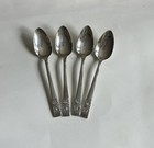 Vtg Lot 4 Oneida Community 1936 Coronation Silverplate 6 1 8  Teaspoons Usa