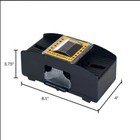Casino Deluxe 1-2 Deck Automatic Card Shuffler Poker Texas Hold em Black Jack