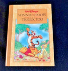 Winnie The Pooh And Tigger Too Rare Collectable Storybook Clock  Works