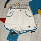 Vintage 70s Levis Shorts Hot Pants 26 Hoochie Daddy Piping Retro Pin Up Usa