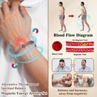 Men Women Bracelet Magnetic Therapy Arthritis Pain Relief Pure Solid Copper Bang