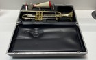 C G Conn Bb Brass Engraved Trumpet