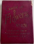 Antique 1899 Educational Botanical Game Of Flowers By Fireside Game Co No  1126