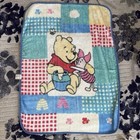 Disney Baby Nursery Blanket Crown Crafts Winnie The Pooh Piglet Honey Pot Vtg