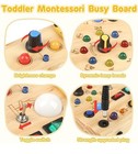 Joyreal Montessori Busy Board Educational Toys 1 2 3 Year Old