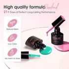 30pcs Gel Nail Polish Set - 26 Multicolored With Base   Top Coats For Nail Art