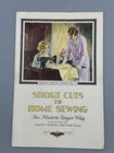 C 1930 Singer Sewing Machine Library Advertising Premium Booklet Set