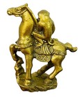 Monkey On The Year Of The Horse 2026 Feng Shui Asian Decor 2  Figure Brass Color