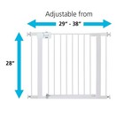 New Safety 1st Easy Install Walk Thru Baby Gate For Doorway With Door