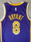 Kobe Bryant Hand Signed Los Angeles Lakers Home Basketball Nba Jersey Coa