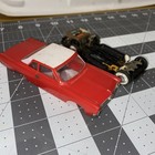 Ideal Motorific 1964 Pontiac Grand Prix Body Torture Track - Parts Not Working