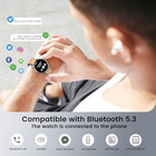 Smart Watch Bluetooth Call Answer Dial Fitness Tracker Bluetooth Iphone Samsung