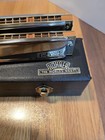 M  Hohner Chord 48 Orchestra Harmonica Made In Germany With Case