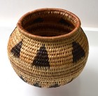 Colorful Wounaan Embera Rainforest Panama Woven Basket