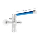 Czwestc Bird Shower Perch With Suction Cup  Parrot Window Perch Stand  Parake   