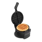 Kitchensmith Nonstick Waffle Maker Black  Aluminum 180   Rotating drip Tray 1000w