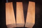 3 Piece Butternut Wood Carving Turning Blanks  3 To 3  X 12 Inch  B-102