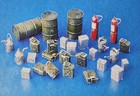Plus Model 1 35 Allied Fuel-stock Equipment Set Wwii W decals 114