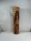 Vtg Peach Reynolds 1981 Kaleidoscope Padauk Teal Ebony   Jalneen Hardwood Inlay