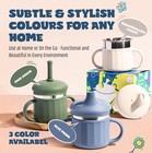 Jumble Dream Baby  Toddler Stainless Steel Sippy Cup Silicon Training Stainl   