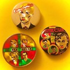 Lot 3 Vintage 80s Band Pins Flock Of Seagulls   Culture Club  Eurythmics Buttons