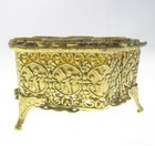 4  Vintage Cherub Angel Lipstick Holder Makeup Stand Ormolu Filigree Style