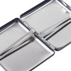 Brushed Stainless Steel Cigarette Case Box Holder For 20 Regular 100 s Cigarette