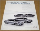 2010 The Lexus Hybrids Print Ad Car Automobile Advertisement Vintage Hybrid